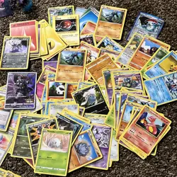 Vintage Pokemon Card Lot WOTC - BW In Between DAMAGED ITEMS MISCELLANEOUS JUNK - Image 2