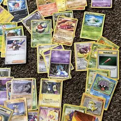 Vintage Pokemon Card Lot WOTC - BW In Between DAMAGED ITEMS MISCELLANEOUS JUNK - Image 3