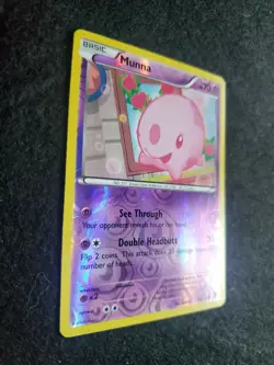 Munna 39/119 Phantom Forces Reverse Holo Pokemon Card - Image 2