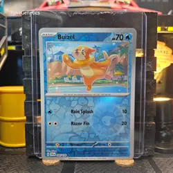 Buizel Scarlet & Violet Reverse Holo Pokemon TCG 046/198 SV01 Common - Image 1