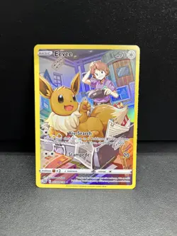 Pokemon TCG Eevee TG11/TG30 SWSH09 Ultra Rare Card Full Art: Brilliant Stars - Image 3