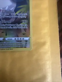 2022 Pokemon SWSH Lost Origin Snorlax Trainer Gallery #TG10/TG30 - Image 3