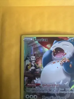 2022 Pokemon SWSH Lost Origin Snorlax Trainer Gallery #TG10/TG30 - Image 5