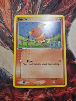 Pokemon TCG - Torchic - 65/100 - Holo Stamped - EX Crystal Guardians - MP - Image 1