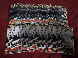 30 x pokemon black bolt & white flare booster packs - Image 1