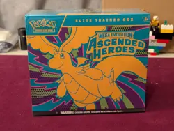Pokemon Ascended Heroes ETB (Corner Tear) + Tech Sticker Collection (Charmander) - Image 2