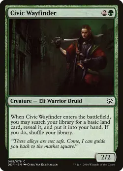 MTG Civic Wayfinder ** Duel Decks: Nissa vs. Ob Nixilis ** English - Image 1
