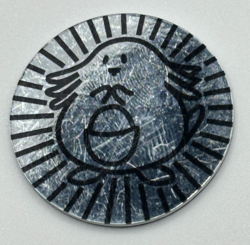 Pokemon TCG - 2000 Wizards of The Coast Promo Chansey Plastic Coin MP/HP (C3) - Image 1