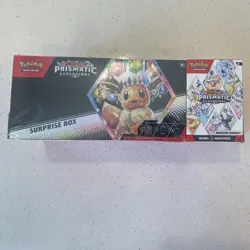 Nintendo Pokemon TCG Prismatic Evolutions Eevee 2-Pack Booster Promo Box 2024 - Image 1