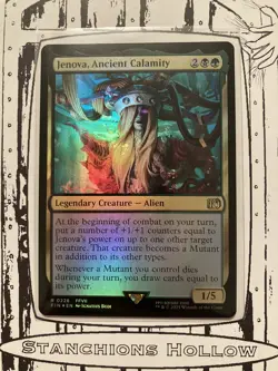 MTG Jenova, Ancient Calamity (Foil) - FINAL FANTASY (FIN) Rare #0228 - Image 1