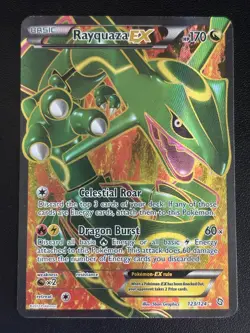 Pokemon Rayquaza EX Ultra Rare Holo Dragons Exalted 123/124 170 HP English - Image 1