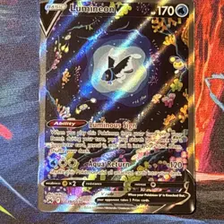 Pokemon Lumineon V Full Art Ultra Rare Crown Zenith Galarian Gallery GG39 - Image 3