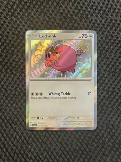Pokemon TCG Lechonk 207/091! NM Condition! See Description! - Image 1