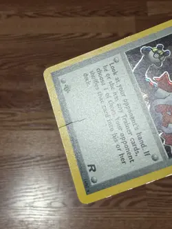 PL Rocket's Sneak Attack 16/82 Team Rocket Holo 1st Edition - Image 2