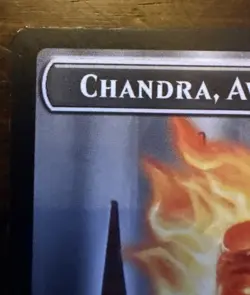 Chandra, Awakened Inferno Emblem (011) Core Set 2020 M20 MTG Magic - Image 2
