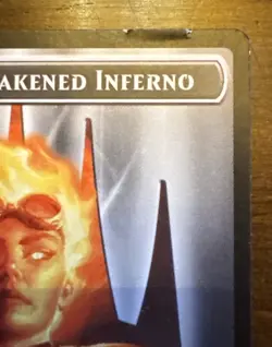 Chandra, Awakened Inferno Emblem (011) Core Set 2020 M20 MTG Magic - Image 3