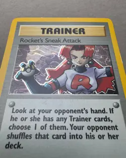Rocket's Sneak Attack 1st Edition - 16/82 - Pokemon Team Rocket Holo Rare NM - Image 2