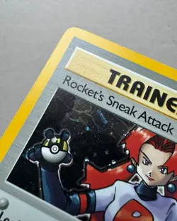 Rocket's Sneak Attack 1st Edition - 16/82 - Pokemon Team Rocket Holo Rare NM - Image 3
