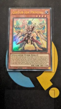 RA05-EN030 Centur-Ion Primera Ultra Rare 1st Ed YuGiOh - Image 1