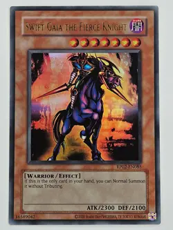 Yu Gi Oh - RP02-EN085 Swift Gaia the Fierce Knight - Ultra Rare - Image 1