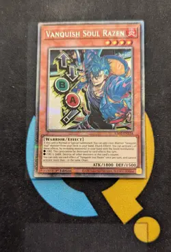 RA05-EN134 Vanquish Soul Razen Variant Art Starlight Rare 1st Ed YuGiOh - Image 1