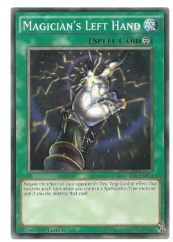 Magician's Left Hand - MACR-EN050 - Common - 1st Edition - Yugioh - Image 1