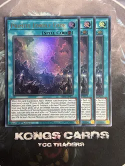 3X RA05-EN072 Primite Lordly Lode Ultra Rare 1st Ed YuGiOh PLAYSET - Image 1