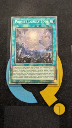 RA05-EN072 Primite Lordly Lode Starlight Rare 1st Ed YuGiOh - Image 1