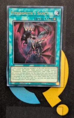 MP25-EN229 Fiendsmith's Sanct Ultra Rare 1st Edition YuGiOh Card - Image 1