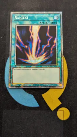 RA05-EN110 Raigeki Starlight Rare 1st Ed YuGiOh - Image 1