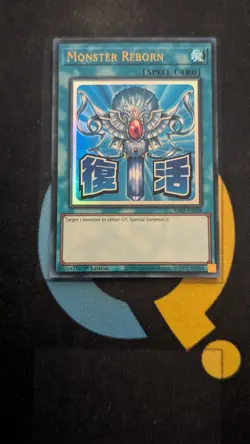 RA05-EN108 Monster Reborn Variant Art Ultra Rare 1st Ed YuGiOh - Image 1