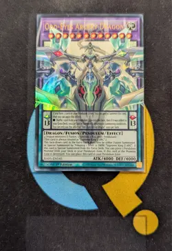 RA05-EN145 Odd-Eyes Arcray Dragon Extended Art Ultra Rare YuGiOh - Image 1