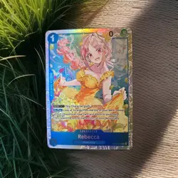 One Piece Card Game TCG Rebecca OP15-053 SR M/NM Condition - Image 1