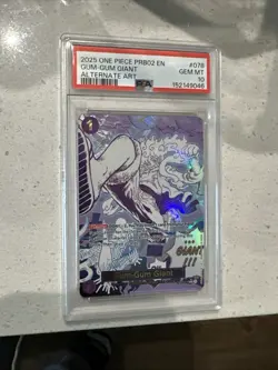 One Piece Gum-Gum Giant OP09-078 Vol. 2 Foil Alternate Art PSA 10 2025 EN - Image 5
