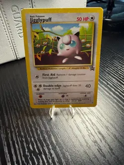 Jigglypuff #7 Black Star Promo Pokemon 2000 - Image 1