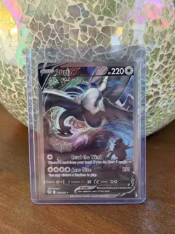 Pokemon TCG Lugia V Silver Tempest 186/195 Holo Ultra Rare - Image 1