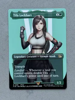 Tifa Lockhart #391 (Borderless) Regular MTG Magic - Final Fantasy FIN 0391 - NM - Image 1