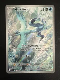 Pokemon TCG Articuno Journey Together Card 161/159 NM Condition - Image 1