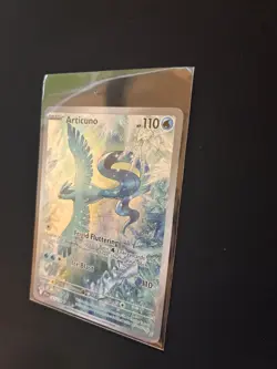 Pokemon TCG Articuno 161/159 Journey Together Illustration Card IR NM Condition - Image 2