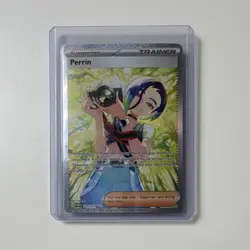 Pokemon Holo Card Lot - Perrin, Hisuian Growlithe - 2 English - Image 1