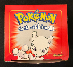 1999 Burger King Pokemon Gold Cards EMPTY BOX Mewtwo Red - Image 1