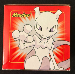 1999 Burger King Pokemon Gold Cards EMPTY BOX Mewtwo Red - Image 2