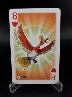 Ho-Oh Houou Pokemon All Star Poker Playing Cards Japanese 2016 Nintendo Japan NM - Image 1
