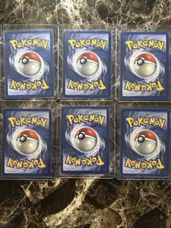 6 Vintage Base Set Holo Pokemon Cards - Image 2