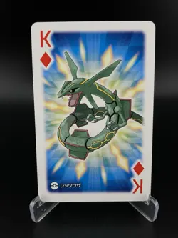 Rayquaza Pokemon All Star Poker Playing Cards Japanese 2016 Nintendo Japan NM - Image 1