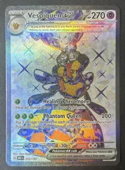 Vespiquen ex 212/197 Obsidian Flames Ultra Rare Holo Pokemon TCG Card NM - Image 1
