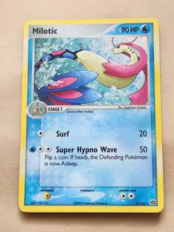Milotic Holo Rare 8/106 Pokemon - Ex Emerald - Holo Card Tcg Game Collect - Image 1
