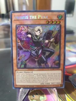 Yu-Gi-Oh Medius the Pure DUAD-ENSP1 Limited Edition Secret Rare Yugioh Card - Image 2