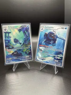 Pokemon TCG Black Bolt, Tirtouga 106/236 & Carracosta 107/236 2 Cards - Image 1