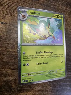 Leafeon - 170 (Cosmos Holo) 170 Sv: Scarlet & Violet Promo Cards Holo - Image 4